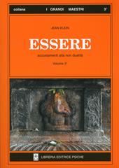 Essere. Vol. 3: Accostamenti alla non dualità