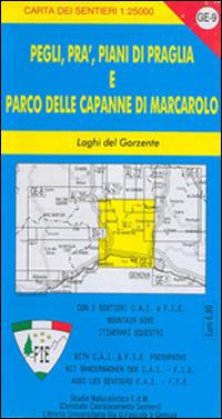 GE 9 Pegli, Prà, Piani di Praglia, laghi del Gorzente. Alta via dei monti liguri - Stefano Tarantino, Federico Gaggero - Libro Edizioni del Magistero 2016, Carta dei sentieri | Libraccio.it