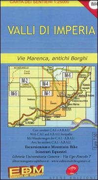 IM 4 valli di Imperia, l'entroterra. Carte dei sentieri di Liguria  - Libro Edizioni del Magistero 2014 | Libraccio.it