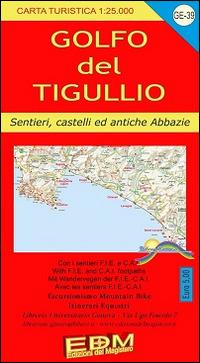 GE-39 Golfo Tigullio turisti. Carte dei sentieri di Liguria  - Libro Edizioni del Magistero 2014 | Libraccio.it