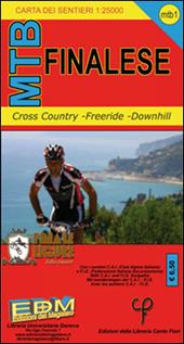 MTB-1 Finalese. Carte dei sentieri di Liguria per mountain bike MTB VTT