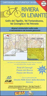 Cartoguida cicloturistica. Riviera di Levante. Ruta, Bocco, Biscia - Marco Fuoco - Libro Edizioni del Magistero 2014, Carta dei sentieri | Libraccio.it
