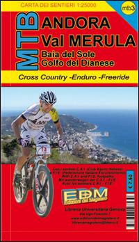 MTB-3 Andora. Carte sentieri di Liguria per mountain bike MTB VTT  - Libro Edizioni del Magistero 2014 | Libraccio.it