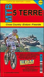 MTB 5 Terre. Carte dei sentieri di liguria per mountain bike MTB VTT