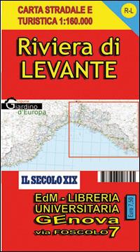 RL Riviera di Levante. Carte stradale della Riviera ligure di Levante  - Libro Edizioni del Magistero 2014 | Libraccio.it