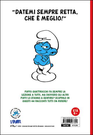Il puffo Quattrocchi cerca guai - Peyo - Libro Black Velvet 2012, Black Velvet Junior | Libraccio.it