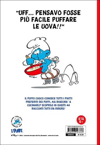 Le ricette di puffo cuoco - Peyo - Libro Black Velvet 2012, Black Velvet Junior | Libraccio.it