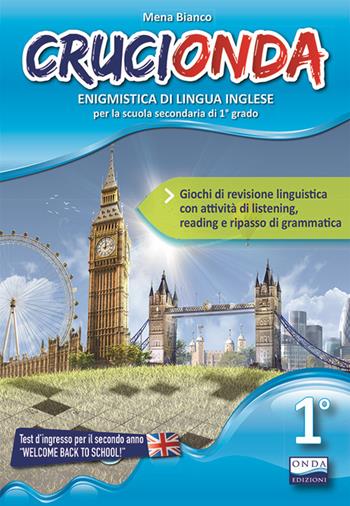 Crucionda. Enigmistica di lingua inglese. Con File audio per il download. Vol. 1 - Mena Bianco - Libro Onda Edizioni 2018 | Libraccio.it