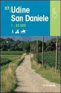 Udine San Daniele 1:25.000  - Libro Odós (Udine) 2012, Tandem | Libraccio.it