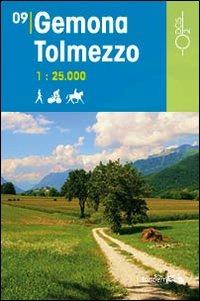Gemona Tolmezzo 1:25.000  - Libro Odós (Udine) 2013, Tandem | Libraccio.it