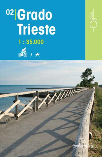 Grado, Trieste 1:35.000 - Chiara Gaetani, Marco Vertovec - Libro Odós (Udine) 2015, Tandem | Libraccio.it