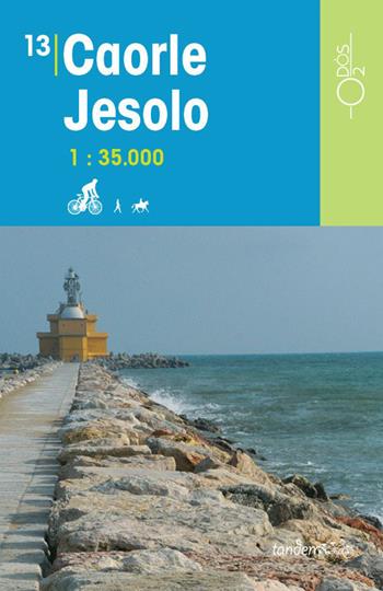 Caorle, Jesolo 1:35.000 - Chiara Gaetani, Marco Vertovec - Libro Odós (Udine) 2015, Tandem | Libraccio.it