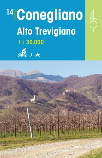 Conegliano alto trevigliano 1:30.000 - Chiara Gaetani, Marco Vertovec - Libro Odós (Udine) 2015, Tandem | Libraccio.it