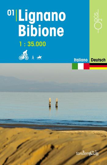 Lignano, Bibione 1:35.000. Ediz. multilingue. Con Carta geografica ripiegata - Chiara Gaetani, Marco Vertovec - Libro Odós (Udine) 2022, Tandem | Libraccio.it