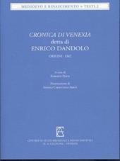 Cronica di Venexia detta di Enrico Dandolo (origini-1362)