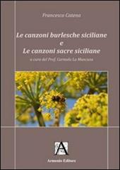 Le canzoni burlesche siciliane e le canzoni sacre siciliane
