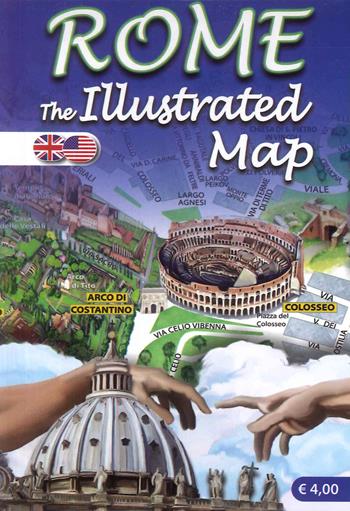 Mappa di Roma illustrata. Ediz. inglese  - Libro Edizioni Cartografiche Lozzi 2024 | Libraccio.it