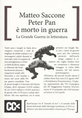 Peter Pan è morto in guerra. La grande guerra in letteratura