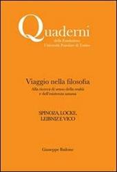 Viaggio nella filosofia. Spinoza, Locke, Leibniz e Vico