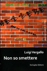 Non so smettere - Luigi Vergallo - Libro ExCogita 2012, Liber ut liber | Libraccio.it