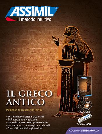 Il greco antico. Con audio MP3 su memoria USB. Con 4 CD-Audio - Jean-Pierre Guglielmi - Libro Assimil Italia 2020, Senza sforzo | Libraccio.it