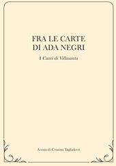 Fra le carte di ada negri. I «Canti di Villasanta»