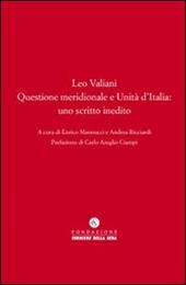 Questione meridionale e Unità d'Italia