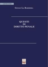 Quesiti di diritto penale