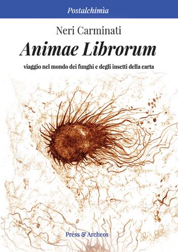 Animae librorum. Viaggio nel mondo dei funghi e degli insetti della carta - Neri Carminati - Libro Press & Archeos 2019, Postalchimìa | Libraccio.it