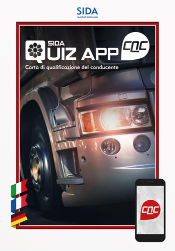 SIDA quiz app CQC. Carta di qualificazione del conducente  - Libro SIDA 2020 | Libraccio.it