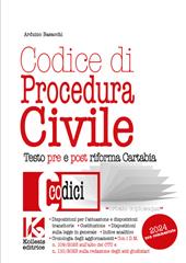 Codice di procedura civile 2024. Testo pre e post riforma Cartabia. Nuova ediz.