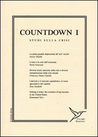Countdown. Studi sulla crisi. Vol. 1  - Libro Colibrì Edizioni 2016 | Libraccio.it