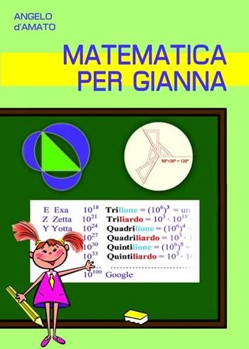 Matematica per Gianna - Angelo D'Amato - Libro Edizioni del Rosone 2013 | Libraccio.it