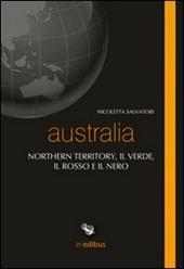Australia. Northern territory, il verde, il rosso e il nero