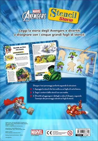 Avengers. Stencil storie  - Libro Marvel Libri 2015 | Libraccio.it