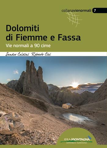 Dolomiti di Fiemme e Fassa. Vie normali a 90 cime - Sandro Caldini, Roberto Ciri - Libro Idea Montagna Edizioni 2016, Vie normali | Libraccio.it