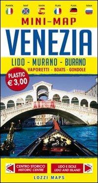 Venezia mini-map  - Libro Lozzi Publishing 2012, Maps | Libraccio.it