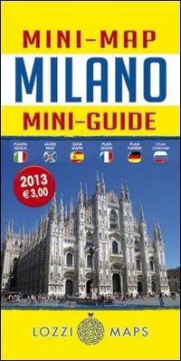 Milano mini map  - Libro Lozzi Publishing 2013 | Libraccio.it