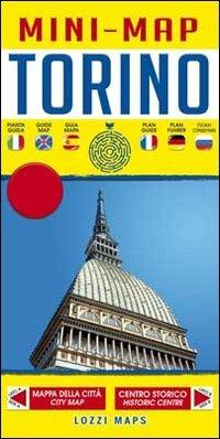 Torino mini map  - Libro Lozzi Publishing 2013 | Libraccio.it