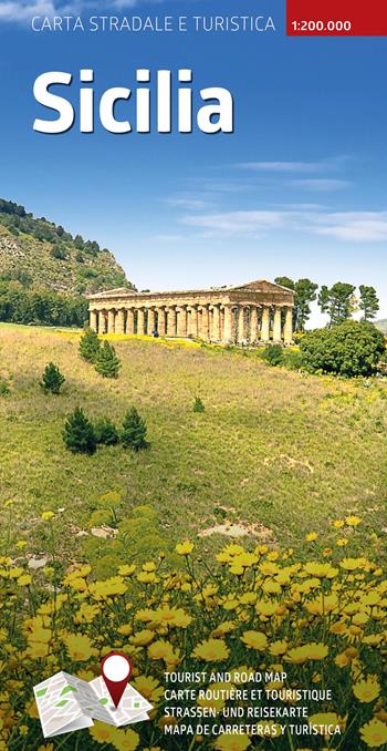 Sicilia. Carta stradale e turistica plastificata 1:325.000  - Libro Lozzi Editori 2018 | Libraccio.it
