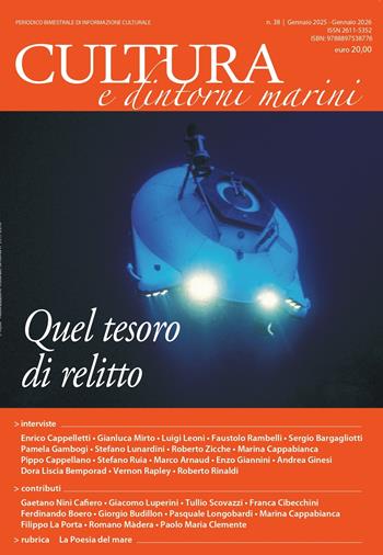 Cultura e dintorni. Periodico bimestrale di informazione culturale. Vol. 38: Numero monografico. Edizione speciale cultura e dintorni marini  - Libro Cultura e Dintorni 2025 | Libraccio.it