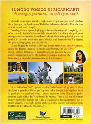 Gli esercizi di ricarica di Paramhansa Yogananda. Con DVD  - Libro Ananda Edizioni 2013, Ricerca interiore | Libraccio.it