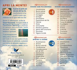 Affermazioni per l'autoguarigione. 52 frasi e preghiere per guarire la tua vita - Kriyananda Swami - Libro Ananda Edizioni 2017, Ricerca interiore | Libraccio.it