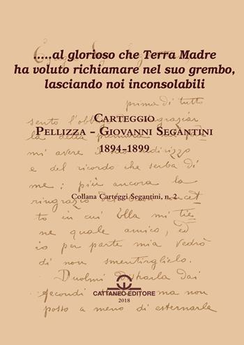 Carteggio Pellizza, Giovanni Segantini (1894-1899)  - Libro Cattaneo 2018, Carteggi segantini | Libraccio.it