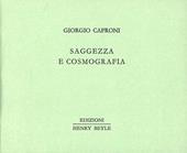 Saggezza e cosmografia