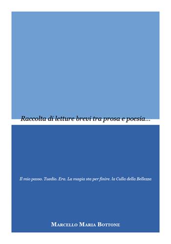Raccolta di letture brevi tra prosa e poesia... Con CD Audio - Marcello M. Bottone - Libro Edizioni Momenti-Ribera 2016 | Libraccio.it