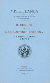 Il trionfo di Marc'Antonio Colonna