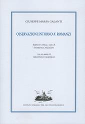 Osservazioni intorno a' romanzi. Ediz. critica