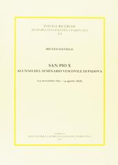 San Pio X alunno del Seminario vescovile di Padova (1850-1858)