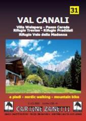 Cavalese e dintorni 1:30.000 a piedi, nordic walking, mountain bike